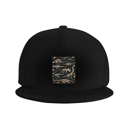 Dinosaur Fossil Halloween Graphic Snapback Cap