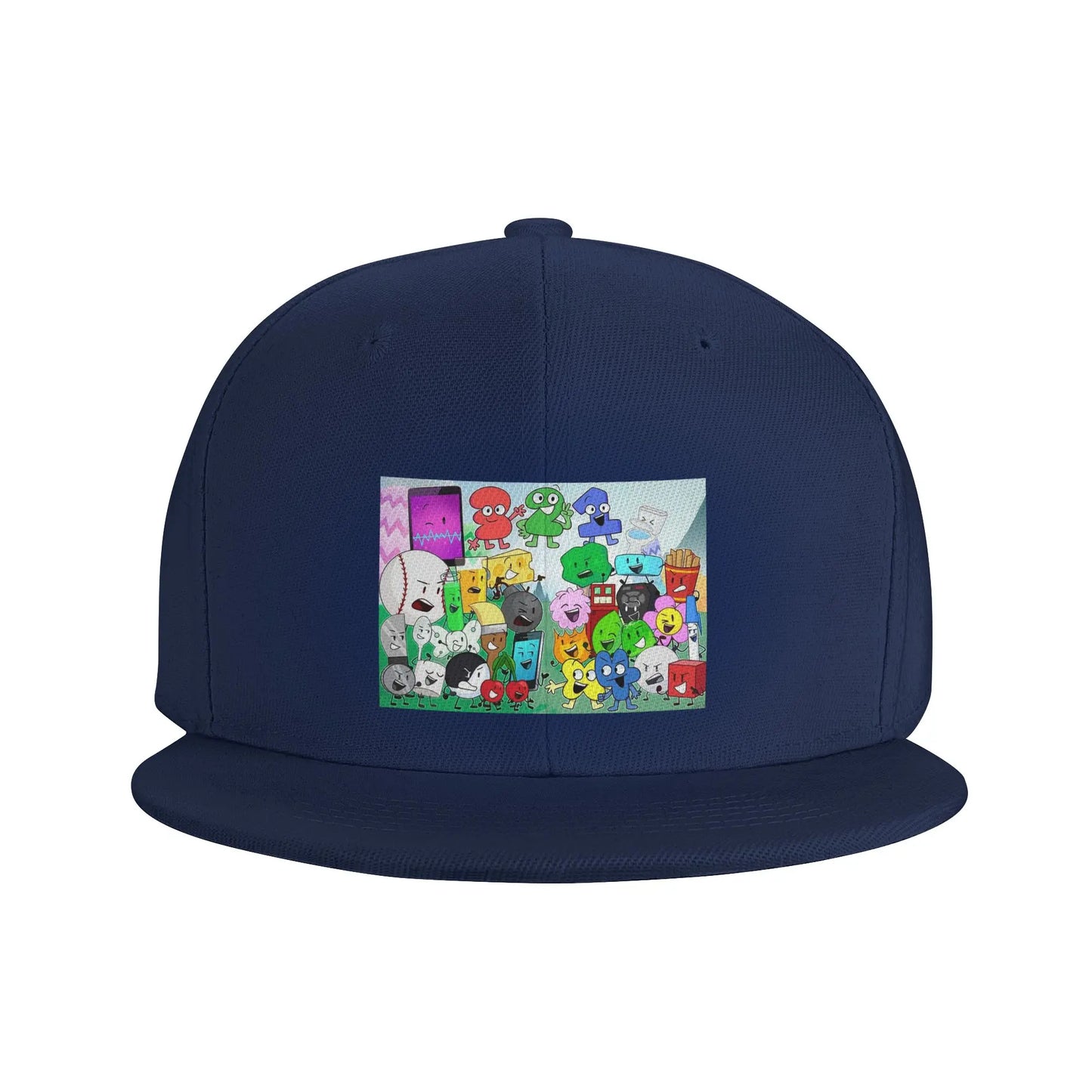 Battle For Dream Island Cartoon Snapback Cap