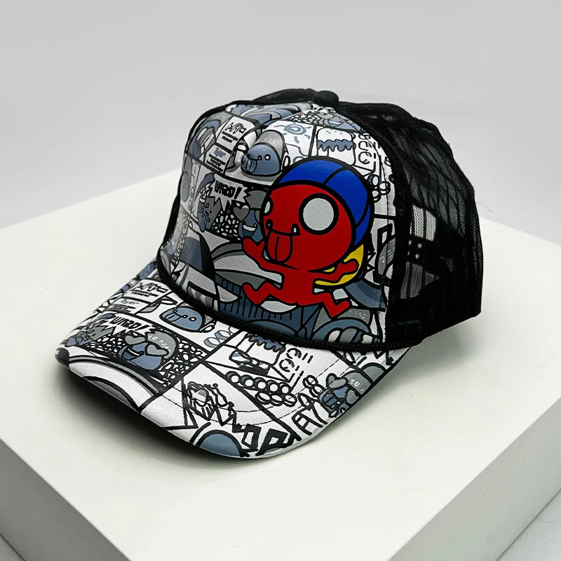 New Fashion Men Women Printed Cartoon Baseball Caps