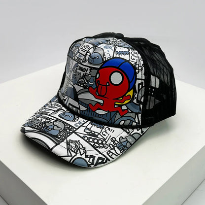 New Fashion Men Women Printed Cartoon Baseball Caps