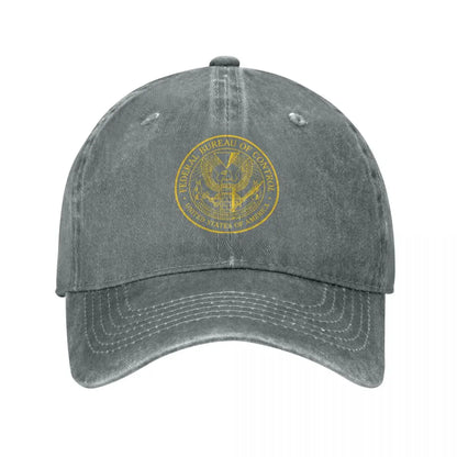 Federal Bureau Of Control Game Logo Baseball Cap