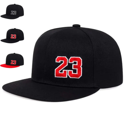 Unisex 23 Embroidery Hip-hop Hats