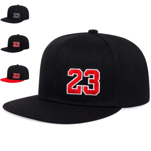 Unisex 23 Embroidery Hip-hop Hats