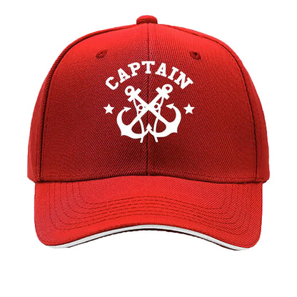 Vintage Nautical Printed Adjustable Unisex Sandwich Baseball Cap