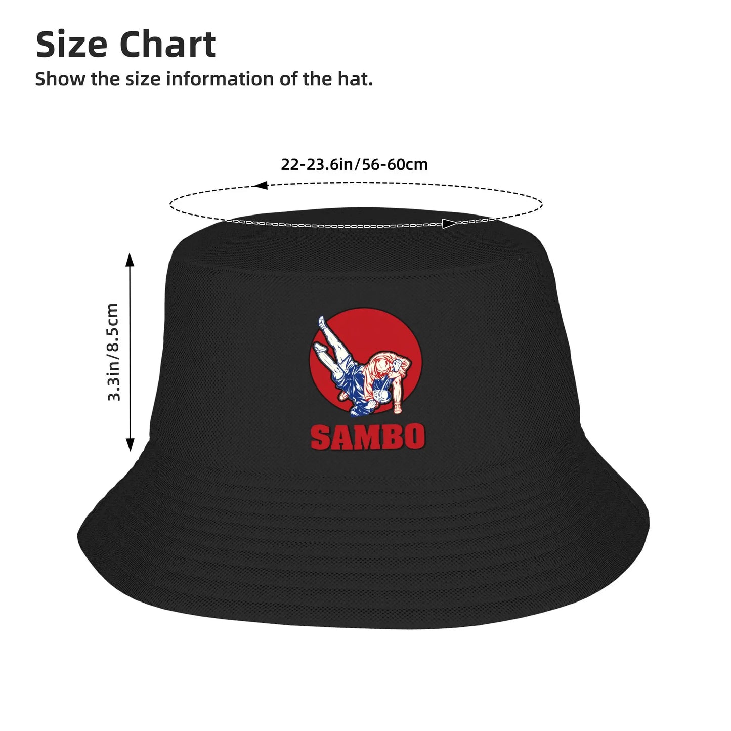 Russian Sambo Hawaii Travel Bucket Hat