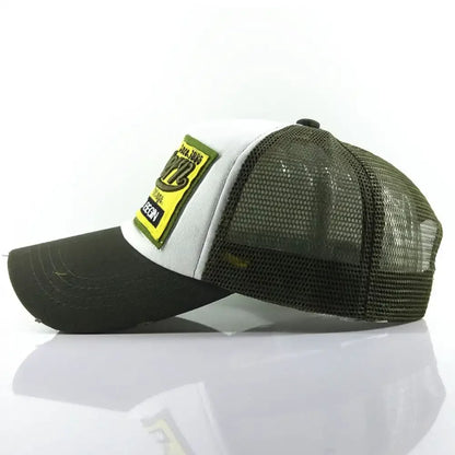 Streetwear Letter Embroidery Mesh Hip Hop Baseball Cap