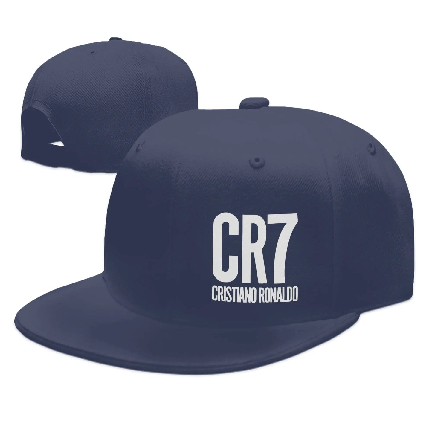 CR7 Cristiano Football Denim Snapback Cap