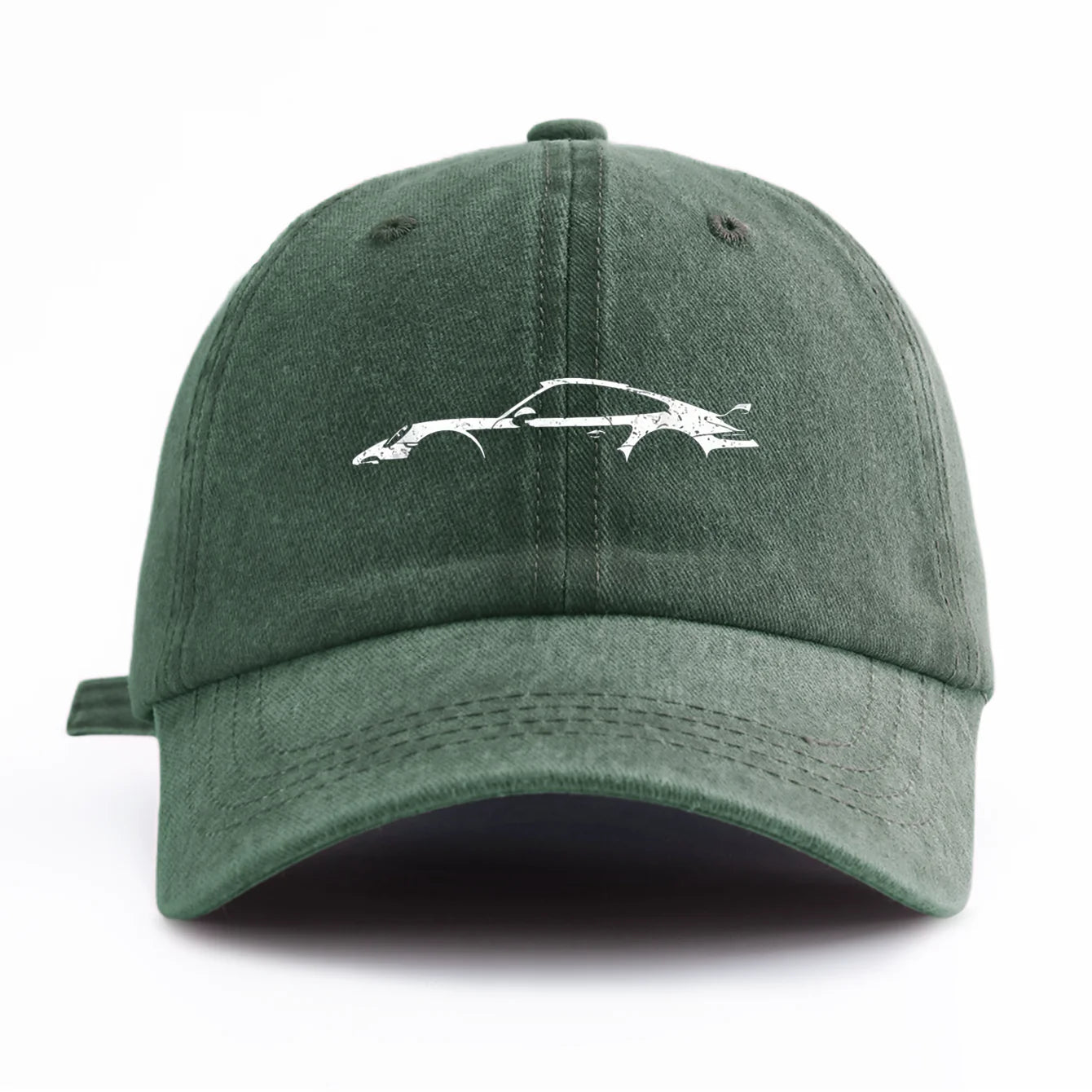 Vintage 911 Print Minimalist Dad Baseball Cap