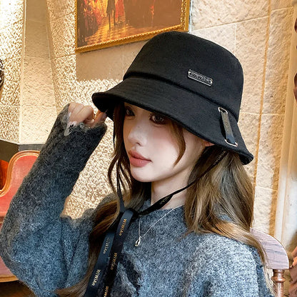 Elegant All-Season Bucket Hat Women