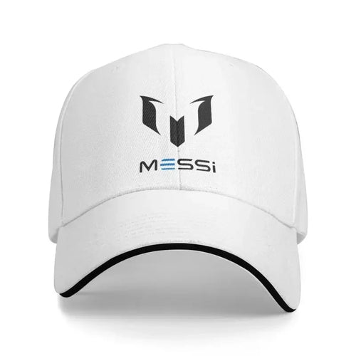 Messi 10 Black Football Baseball Cap