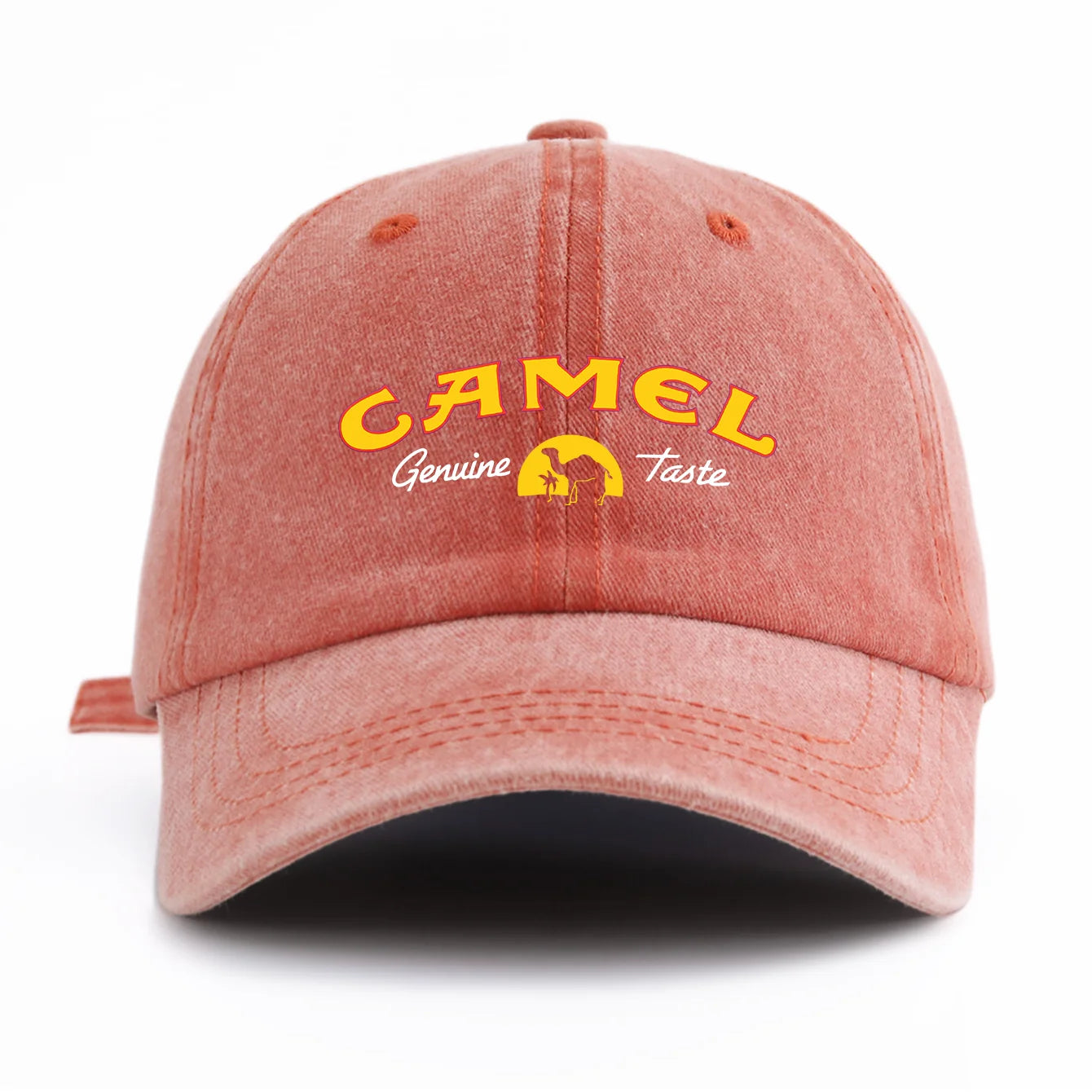 Minimalist Camel Print Retro Baseball Cap
