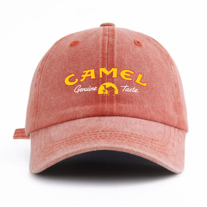 Minimalist Camel Print Retro Baseball Cap