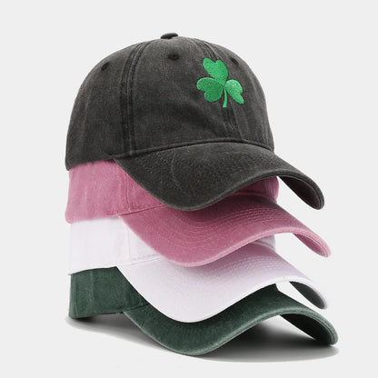 Irish Green Clover Embroidered Baseball Cap