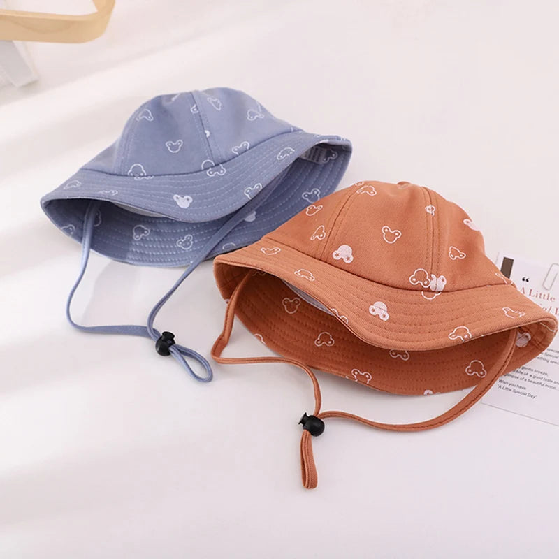 Cute Cartoon UV Protection Baby Bucket Hat