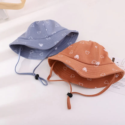 Cute Cartoon UV Protection Baby Bucket Hat