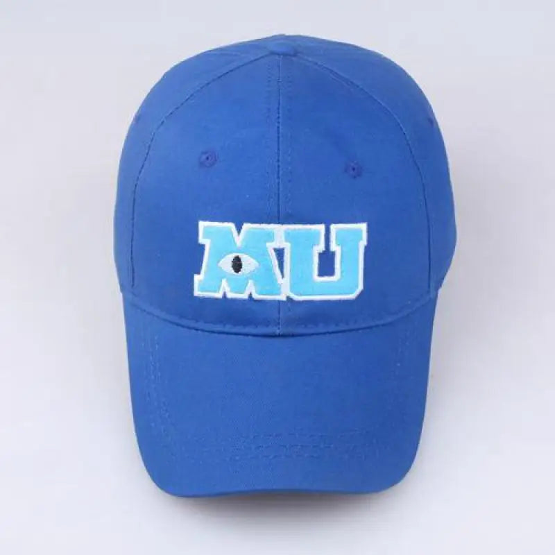MU Monster Embroidery Comic Baseball Cap