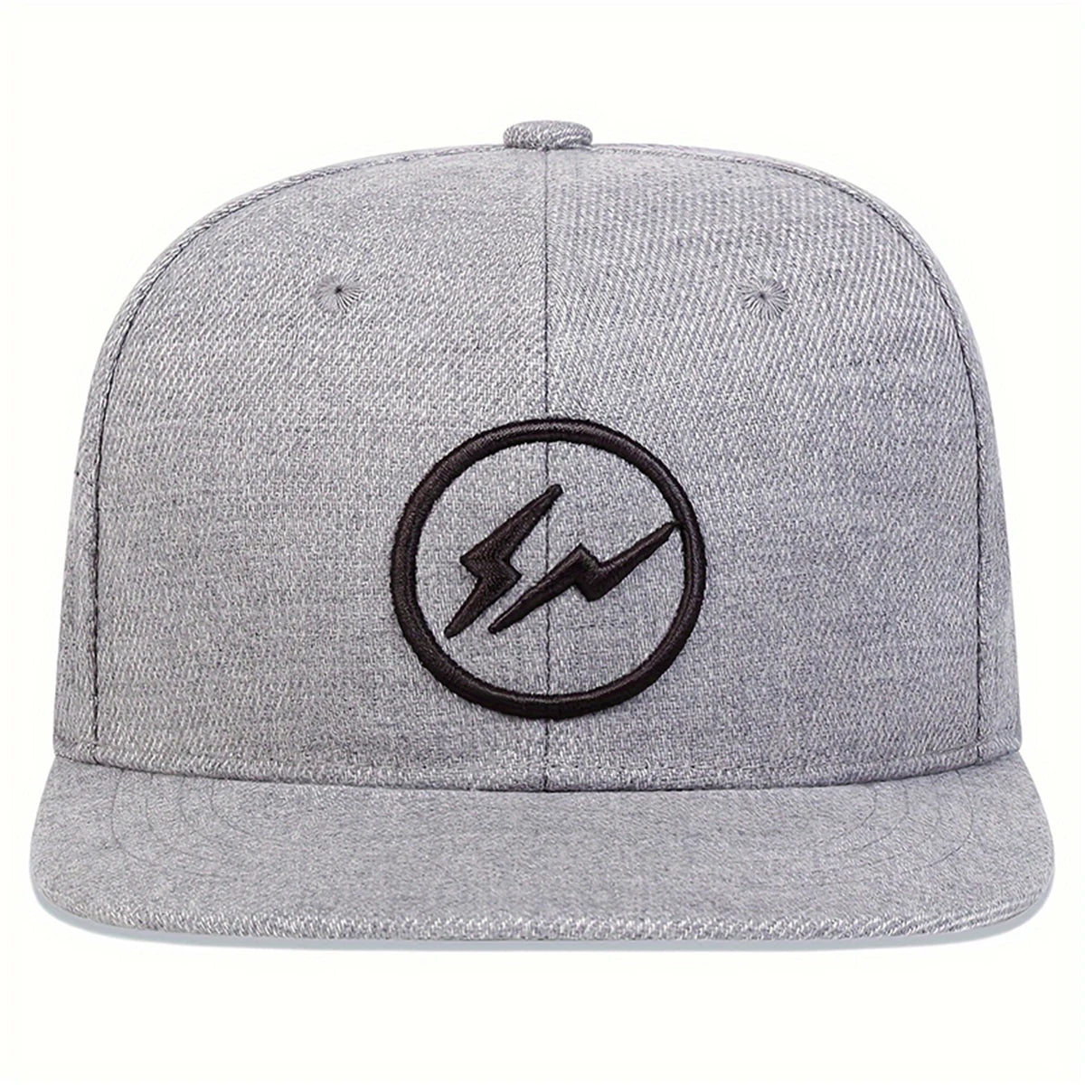 Unisex Lightning Embroidery Hip-hop Hats