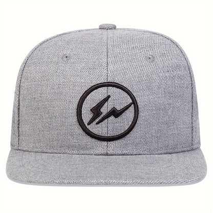 Unisex Lightning Embroidery Hip-hop Hats
