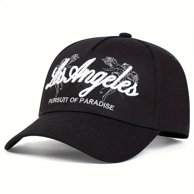 Fashion LOS ANGELES Embroidery Baseball Cap