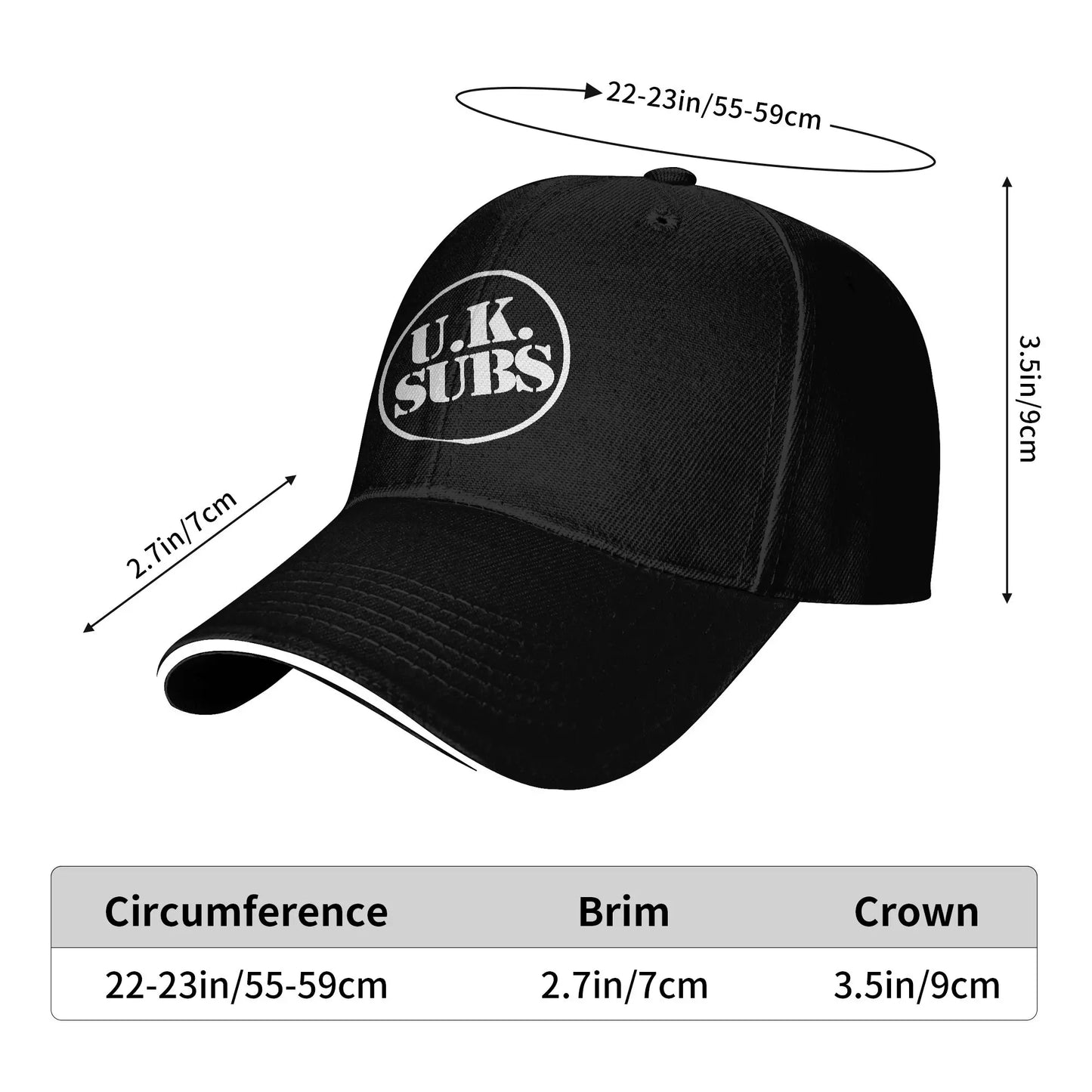 British Subs Another Kind Of Blues Streetwear Baseball Cap
