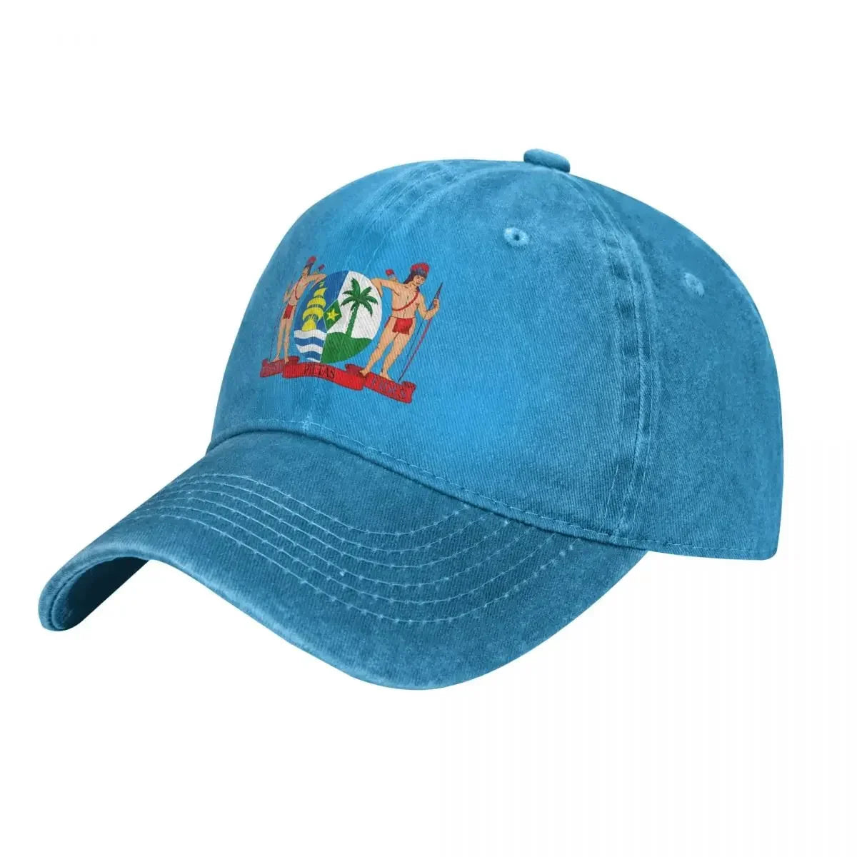 Coat Of Arms Suriname Print Baseball Cap