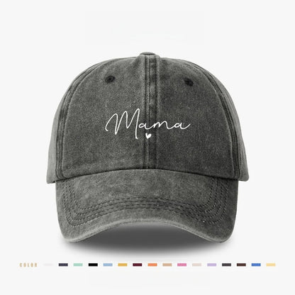 New Printed Heart Mama Fashionable Baseball Cap