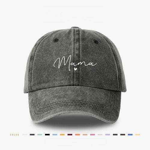 New Printed Heart Mama Fashionable Baseball Cap