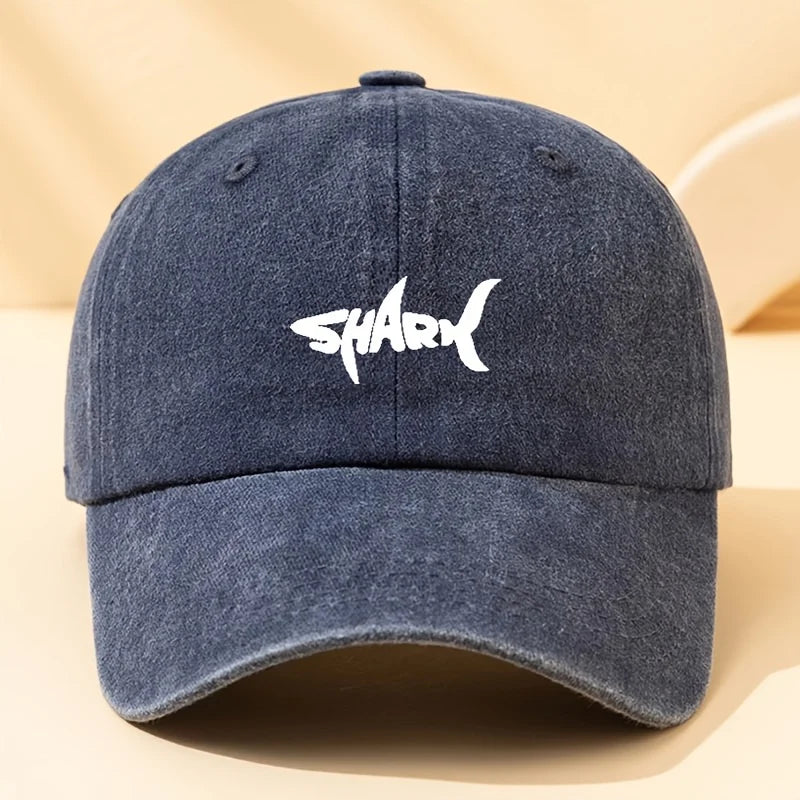 Shark Print Baseball Cap