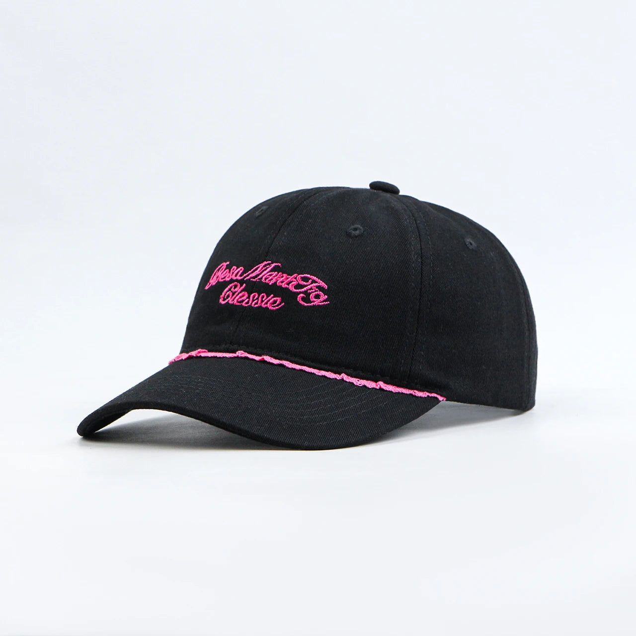 Solid Color Letter Duck Tongue Baseball Cap