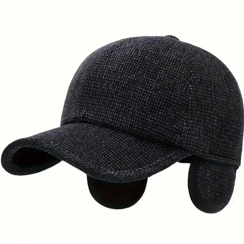 Men's Winter Ear Flap Baseball Cap