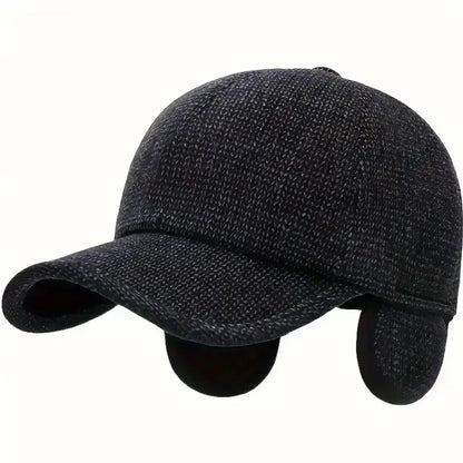 Men's Winter Ear Flap Baseball Cap