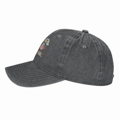 Cute Sloth Cowboy Adjustable Dad Trucker Baseball Cap