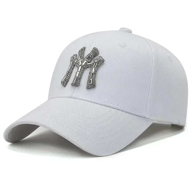 Rhinestone Spring Autumn Baseball Cap