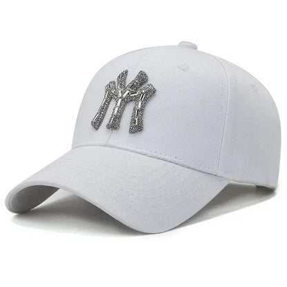 Rhinestone Spring Autumn Baseball Cap