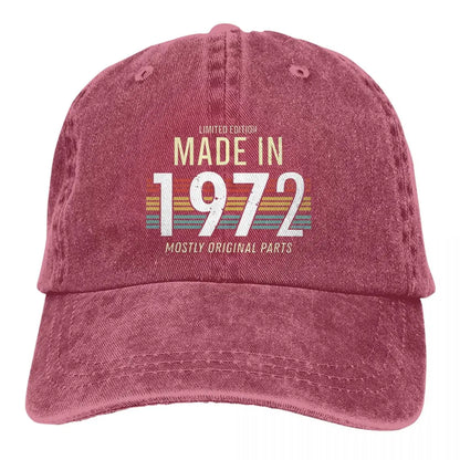 Limited Edition 1972 Vintage Baseball Cap