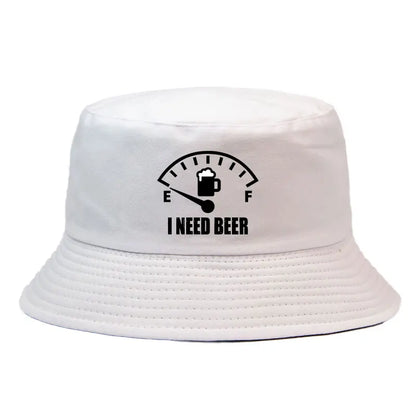 I Need Beer Reversible Bucket Hat
