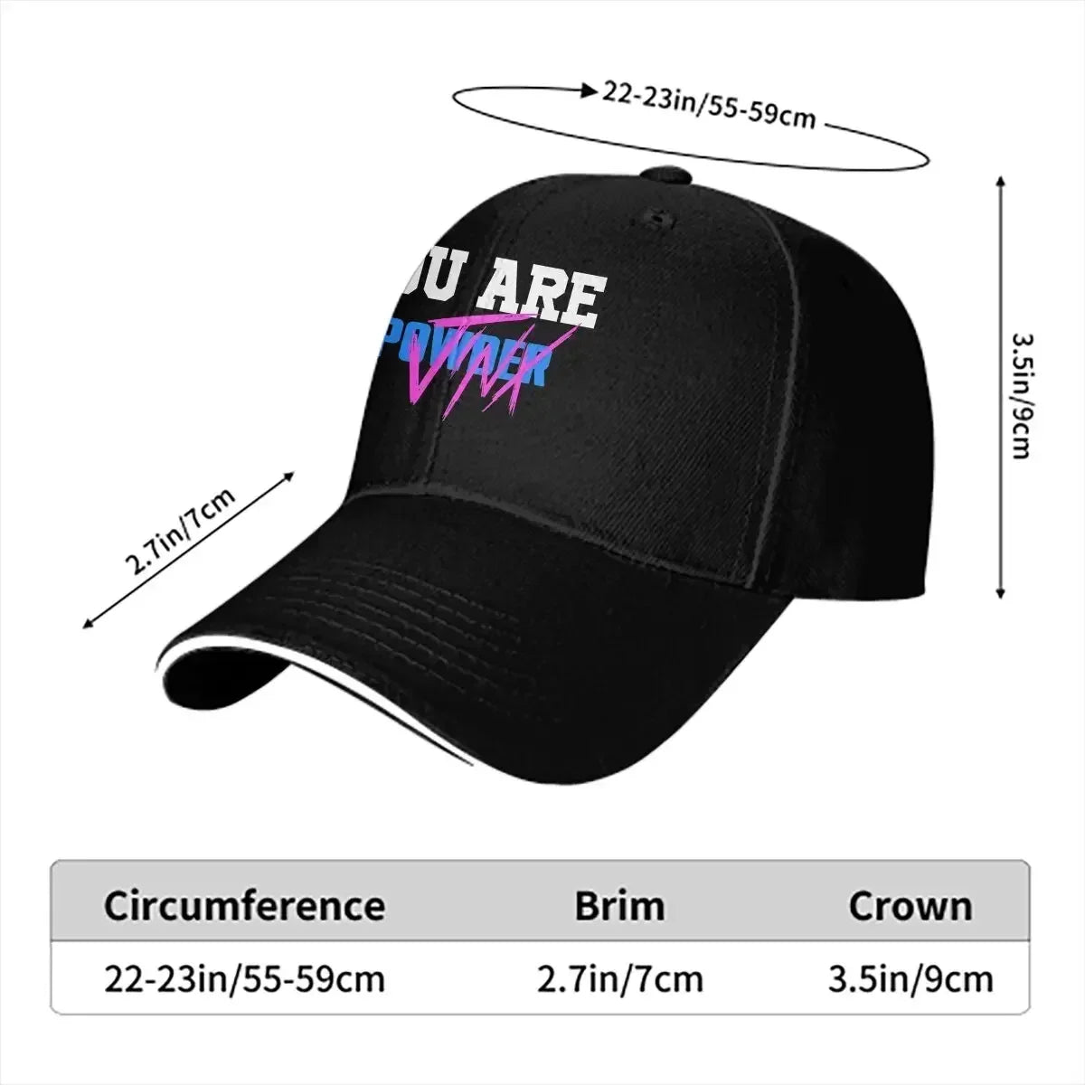 You Are A Jinx Anime Dad Baseball Cap