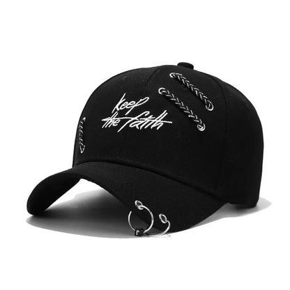Keep The Faith Ring Chain Baseball Cap
