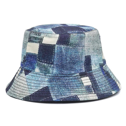 Unisex Reversible Tie-dye Bucket Hat