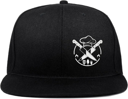 Funny Chef Knife Kitchen Snapback Cap