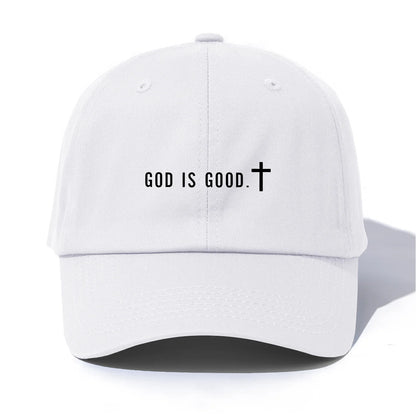 God Is Good Print Baseball Cap