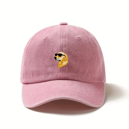 Golden Retriever Printed Baseball Cap
