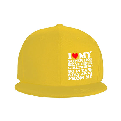 I Love My Girlfriend Streetwear Snapback Cap