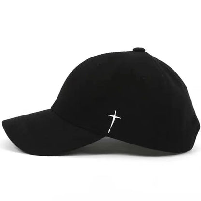 Simple Black Solid Color Baseball Cap