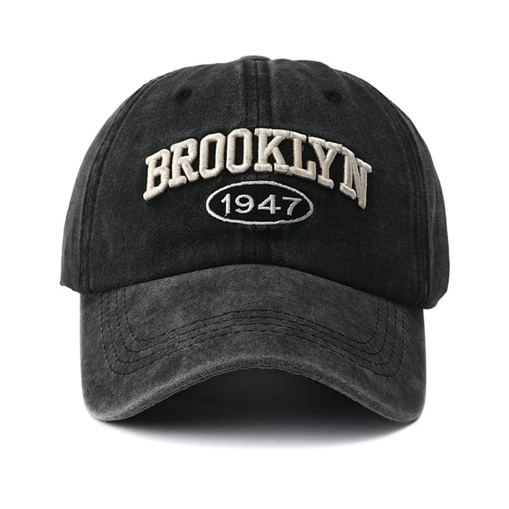 Brooklyn Embroidery Snapback Baseball Cap