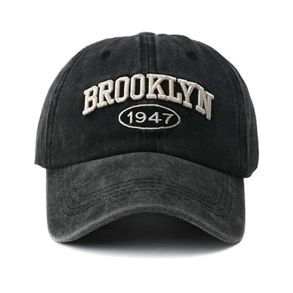 Brooklyn Embroidery Snapback Baseball Cap