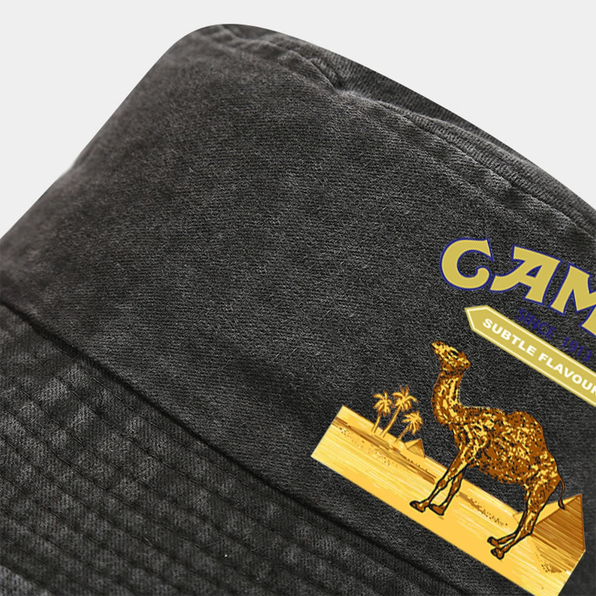 Camel Trophy Washed Retro Sunshade Bucket Hat