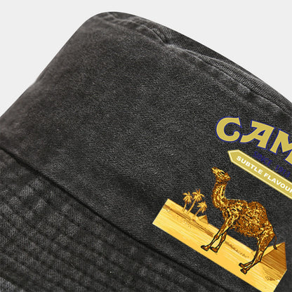 Camel Trophy Washed Retro Sunshade Bucket Hat
