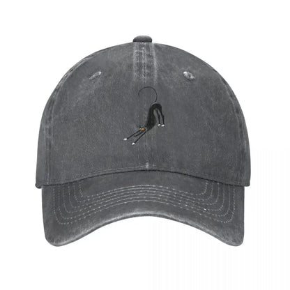 Bowdown Hound Denim Adjustable Outdoor Baseball Cap