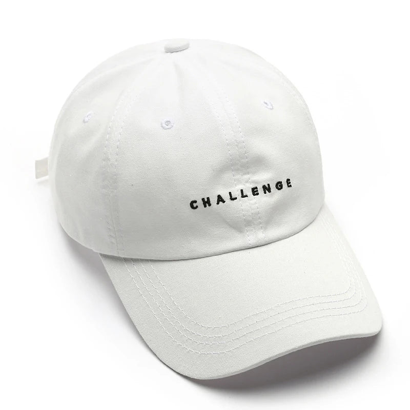 Challenge Letter Trucker Baseball Cap